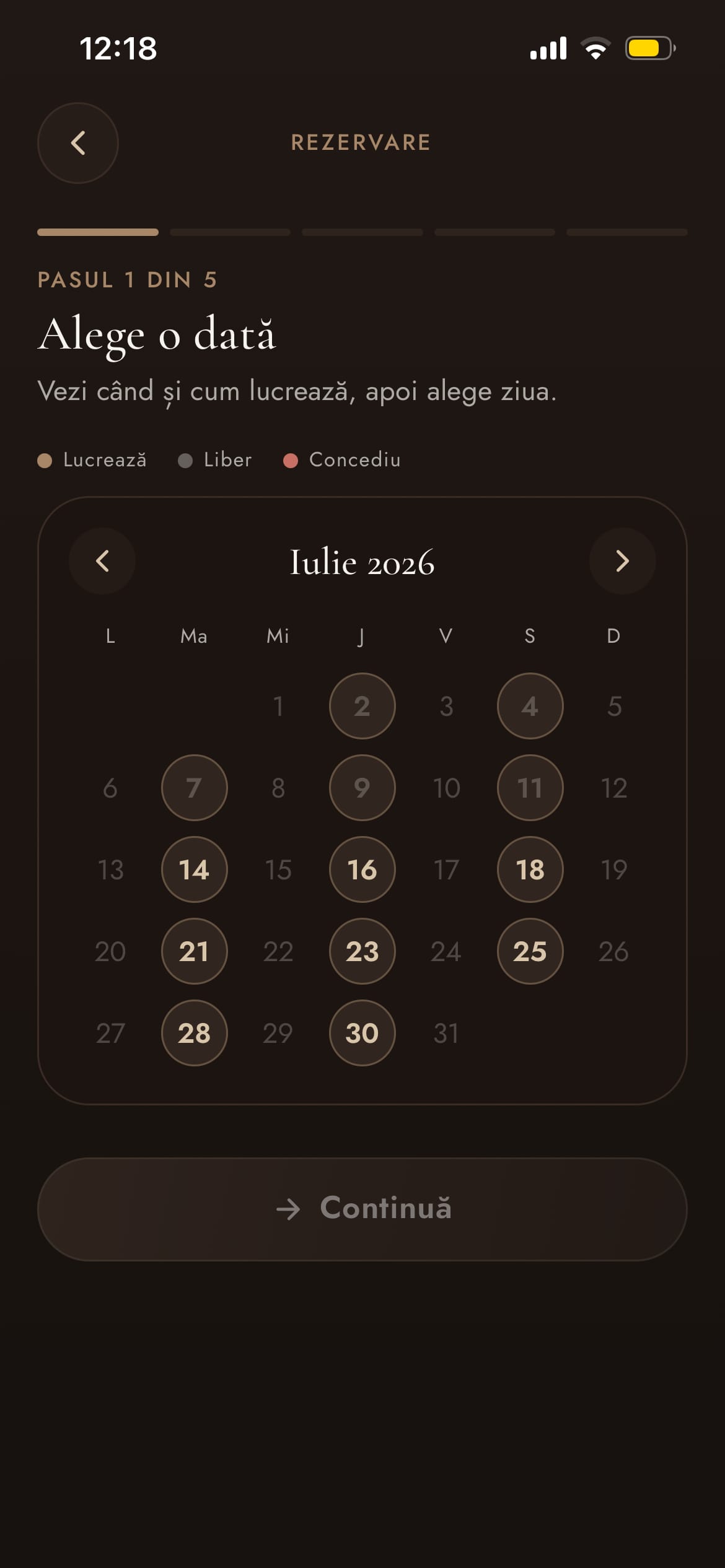 Pick a Date