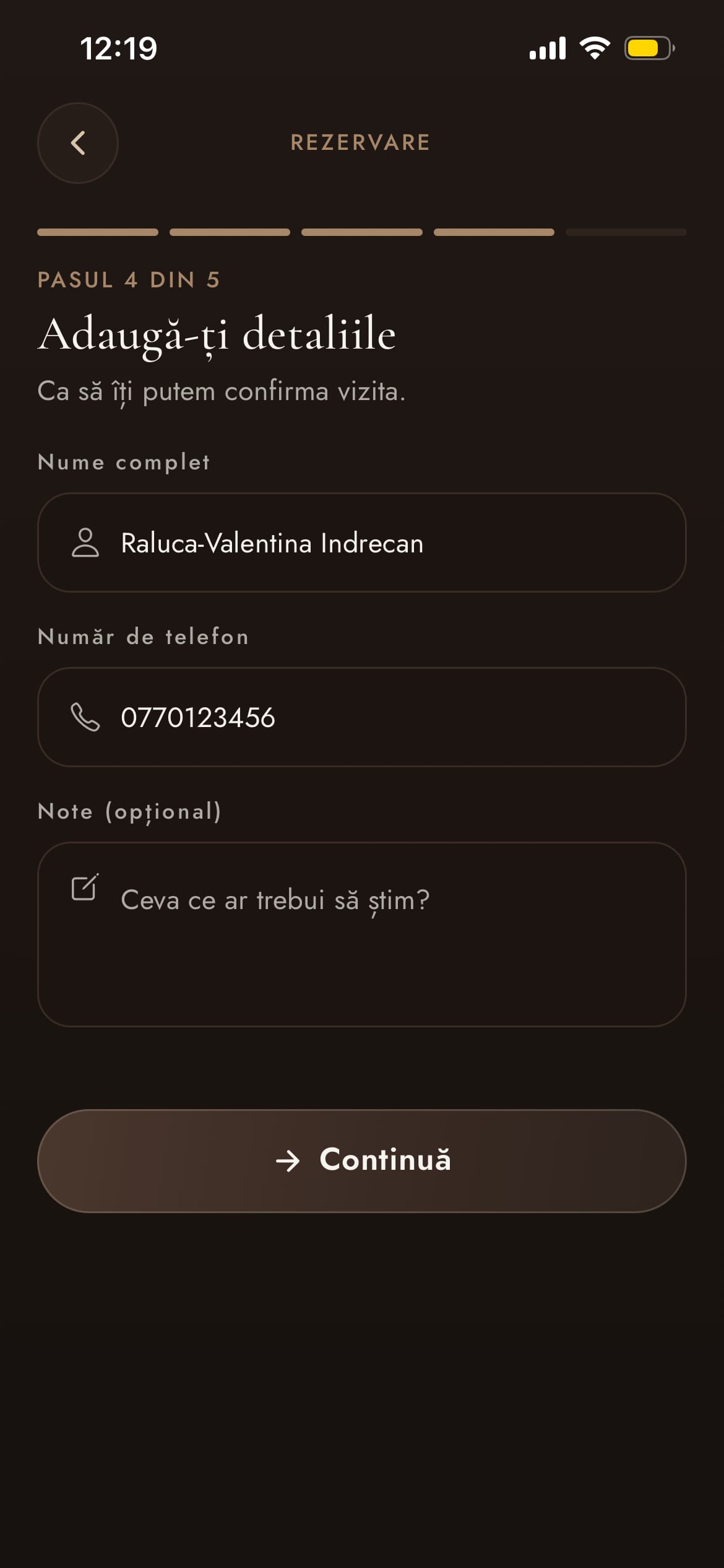 Your Details