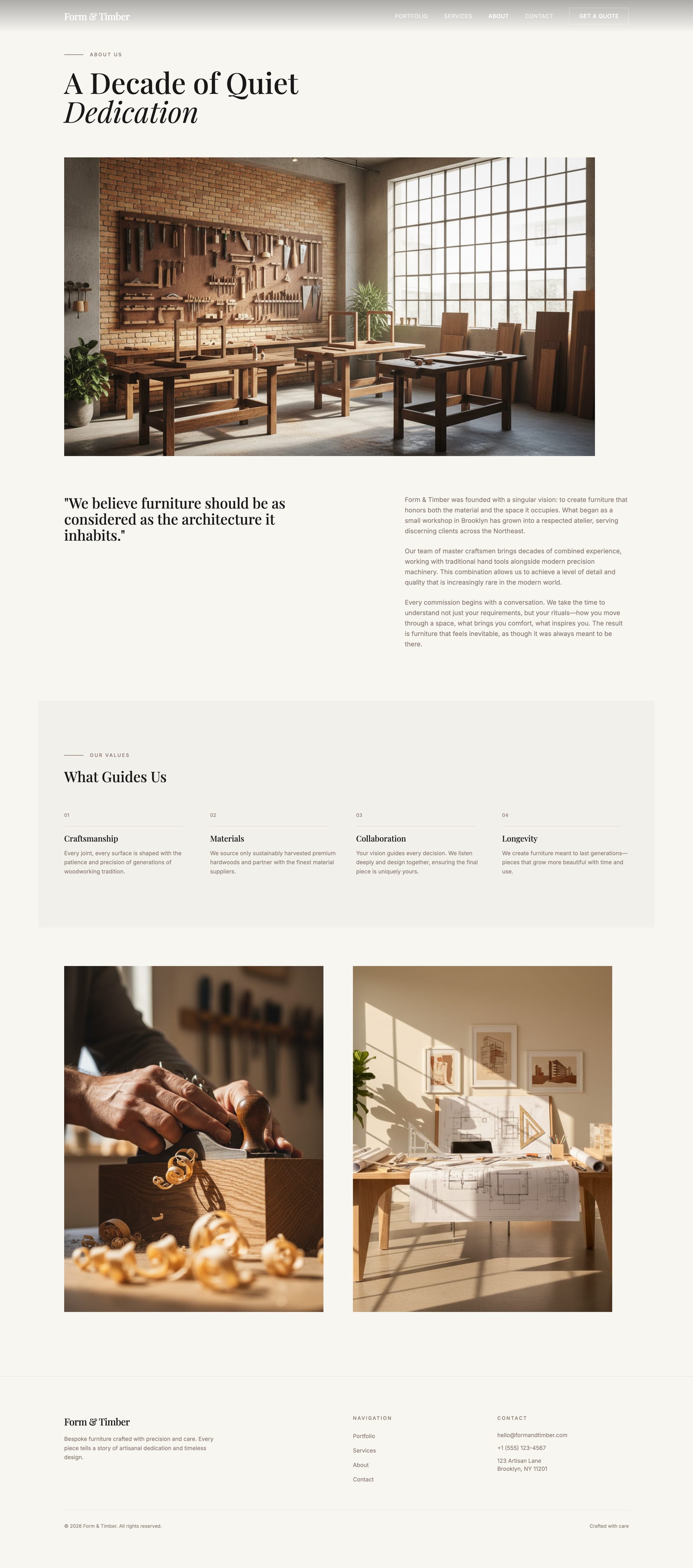 About / Story