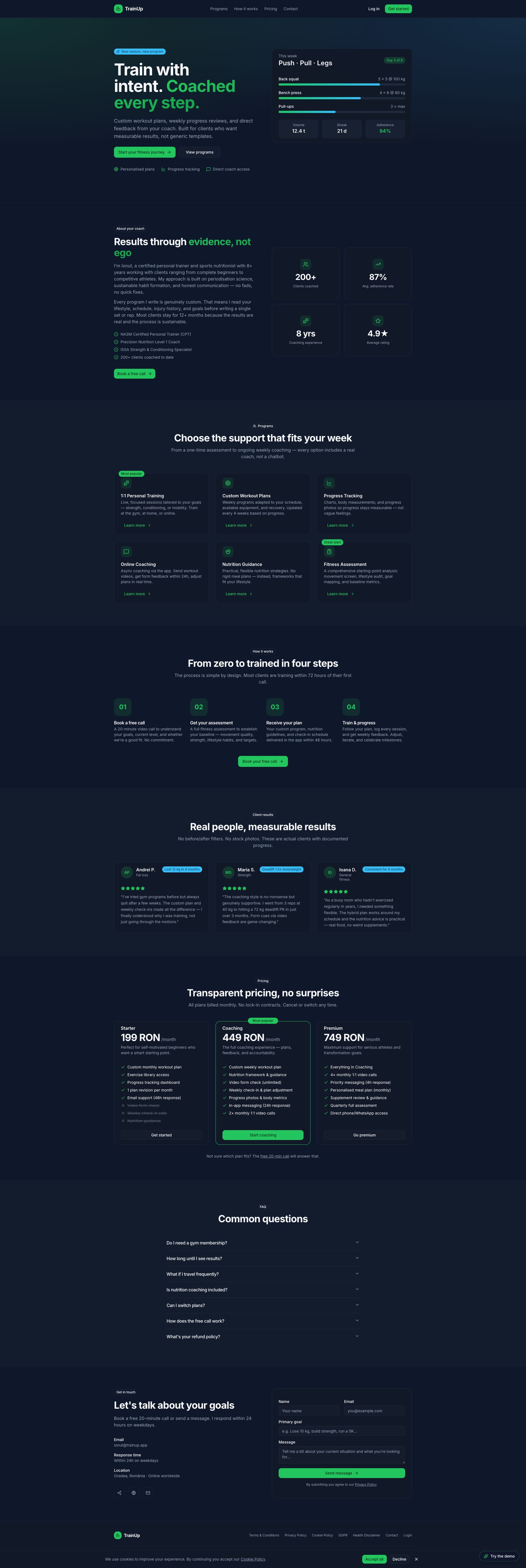 Landing Page